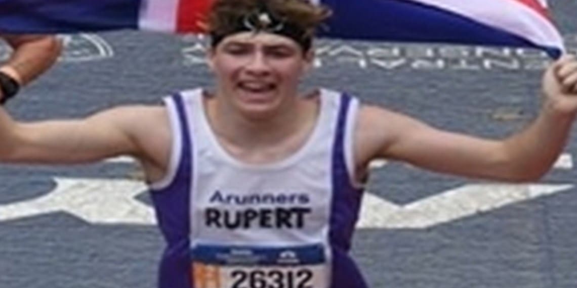 General Manager’s 18-year old son youngest runner in NYC marathon