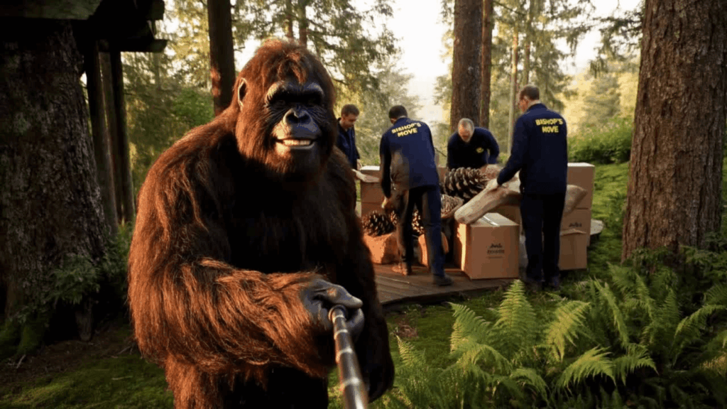 Legendary Moves: Bishop’s Move Relocates Bigfoot (with a little help from AI)